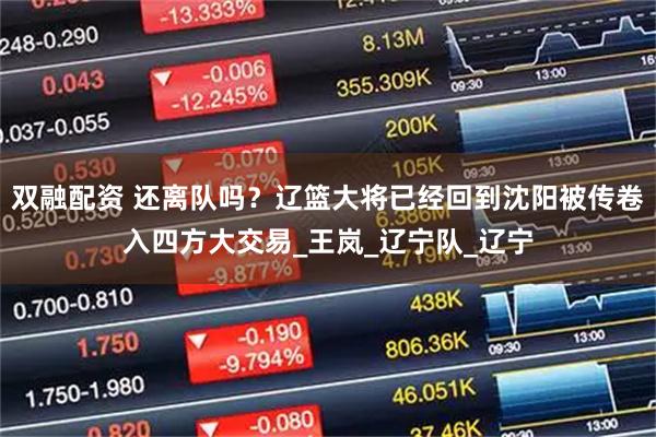 双融配资 还离队吗?辽篮大将已经回到沈阳被传卷入四方大交易_王岚_辽宁队_辽宁